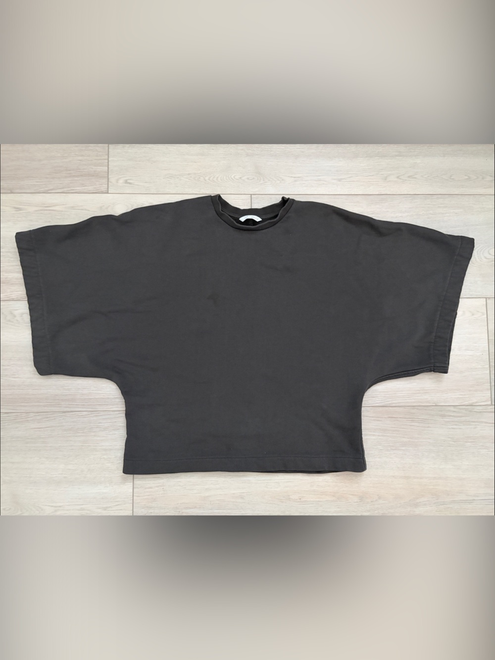 Zara Dark Charcoal Crewneck Shirt